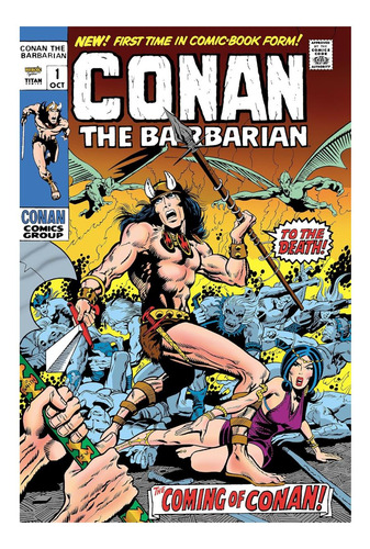 Libro: Conan El Bárbaro: Los Cómics Originales Omnibus The