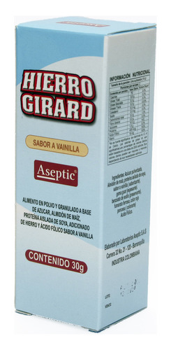Hierro Girard Aseptic - GR a $443