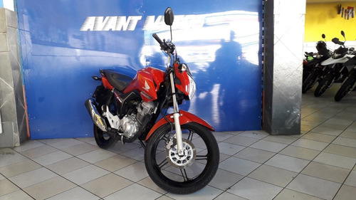 Honda Cg 160 Fan Vermelha 2017