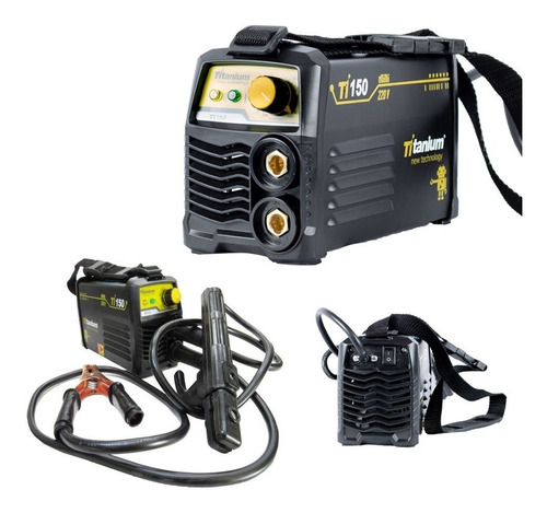 Maquina Inversora De Solda Kit Completo Ti-150 Titanium 220v