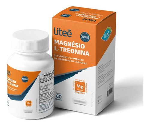 Magnésio L-treonina Litee 60caps