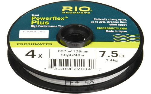 Rio Fly Fishing Tippet Power Flex-plus 3x-tippet - Aparejo D