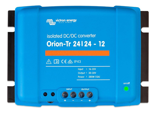 Orion-tr 24/24-12a (280w) Isolated Dc-dc Converter