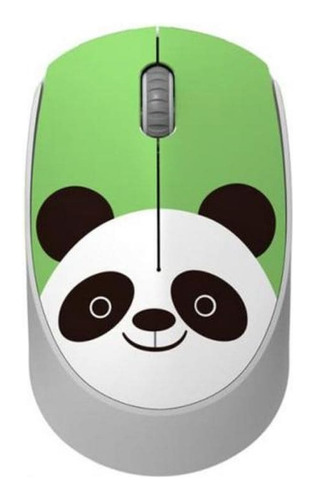 Mouse Inalámbrico Panda Divertido Diseño Infantil 