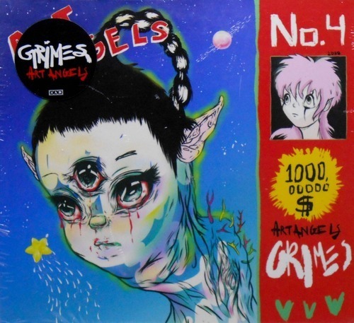 Cd Grimes Art Angels 2015 Importado Lacrado 15 Faixas 4ad