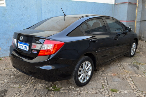 Imagem 4 de 13 de Civic Lxr 2.0 Flex Aut. Top Completão Com Bancos Em Couro