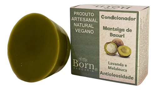 Condicionador Natural E Vegano Mant. Bacuri Cabelos Oleosos