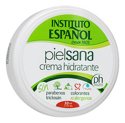 Instituto Español Pielsana Crema Hidratante Ph Neutro 50ml