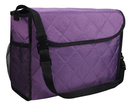 Accesorio Para Bolsa De Silla De Ruedas, Bolsillos Púrpura