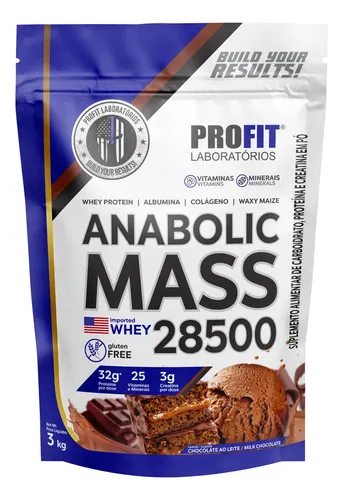 Anabolic Mass Suplemento Hipercalórico Massa C/ Whey Profit