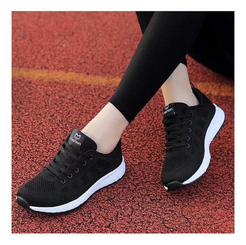 Zapatos De Elásticos Casuales Para Mujer