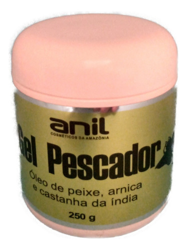  Gel Pescador = Óleo De Peixe, Arnica E Castanha-da-índia Tipo de embalagem Pote