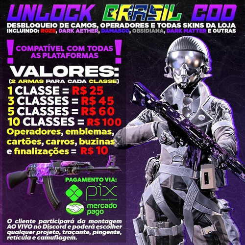 Imagem 1 de 7 de Unlock All - Warzone