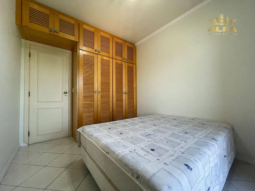 Imagem 14 de 26 de Apartamento De Frente Para O Mar Com 3 Suítes Em Prédio Com Lazer E 2 Vagas - Praia Do Tombo, Guarujá. - Ap1295