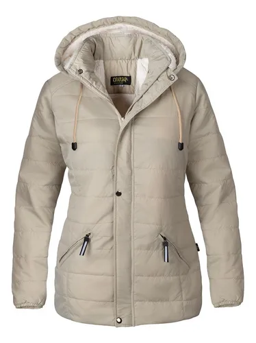 CHAQUETA IMPERMEABLE MUJER GINEBRA BEIGE