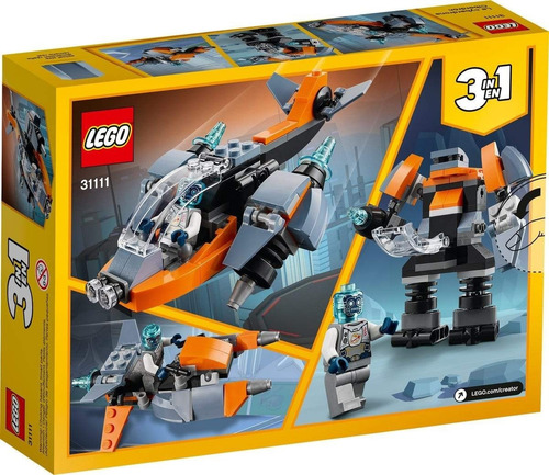 Imagen 2 de 9 de Lego® Creator - Cyber Drone (31111)