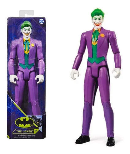 Dc Muñeco 11 Articulaciones The Joker Original 30 Cms 