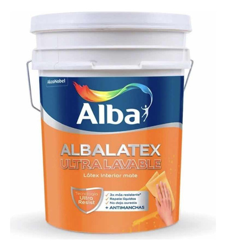 Albalatex Ultra Lavable 20 Litros