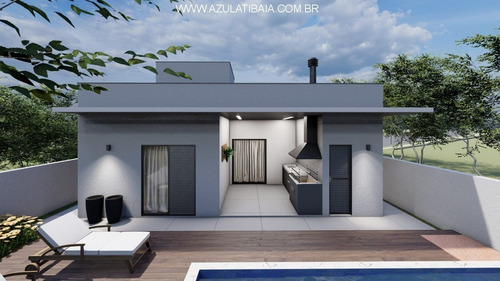 Imagem 9 de 27 de Pronta Para Morar!!! Casa Nova Em Condominio Terras De Atibaia, Portaria, Rondas E Area De Lazer.... - Ca01554 - 70084985
