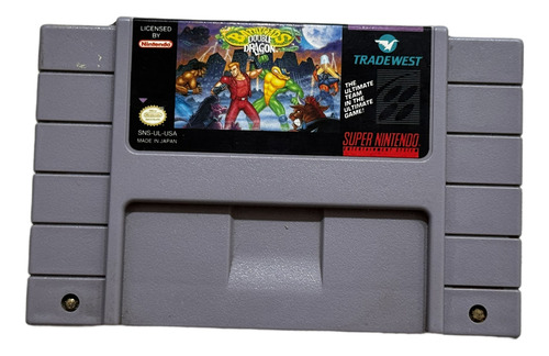 Id 325 Battletoads Double Dragon Original Super Nintendo
