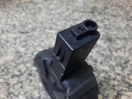 Imagem 4 de 4 de Airsoft Drum Mag Carregador Arp 9 G&g Pronta Entrega!