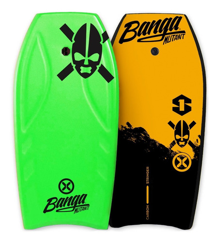 Bodyboard Banga® Oficial Mutant 42¨ Stringer Carbono + Pita