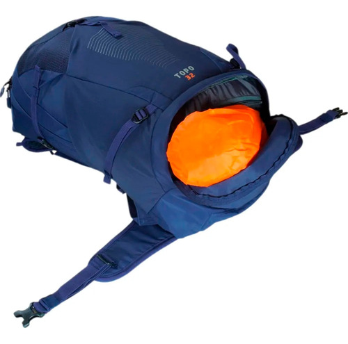 Mochila Para Trilha Topo 32 Litros Azul - Azteq