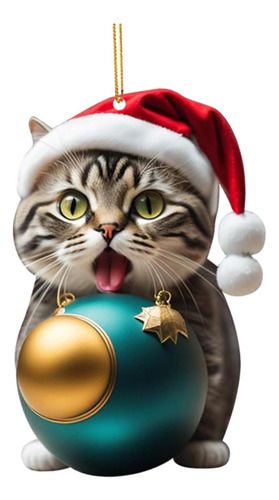 6 Decoración Navideña Para Gatos, Decoración Estilo D