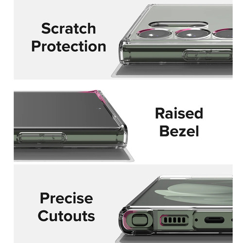 Imagen 2 de 5 de Funda Para Samsung Galaxy S23 Ultra Ringke Fusion Original