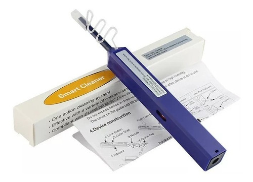 Bolígrafo Limpiador De Fibra Óptica Para Lc/mu De 1.25mm