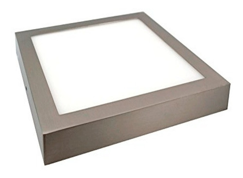 Plafon De Adosar A Techo O Pared Led 24w Aluminio 30cmx30cm