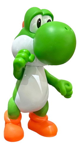 Super Mario Bros Figura Yoshi Coleccionable De 23cm Altura