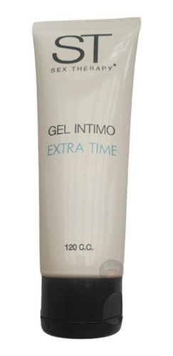 Gel Lubricante Íntimo Masculino Extra Time Sex Therapy 120c 