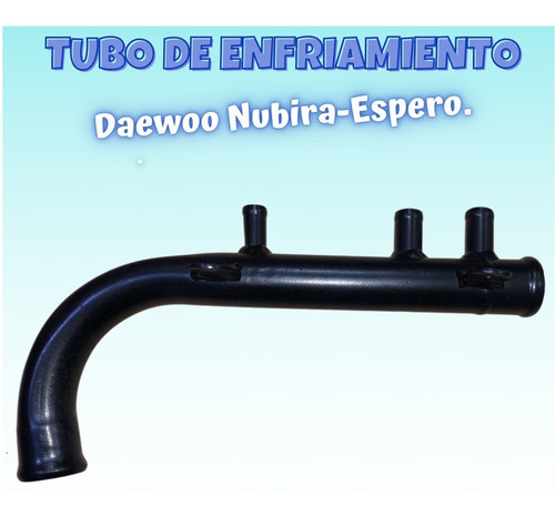 Imagen 2 de 3 de Tubo De Calefaccion. Daewoo Nubira-espero. Aluminio