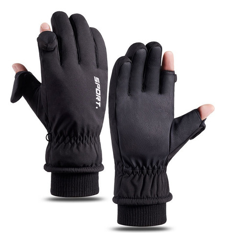 Guantes Gruesos Nieve Impermeables A Prueba De Viento Frio