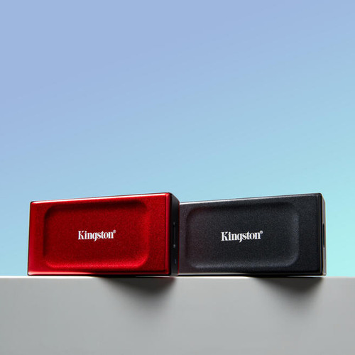 Unidad Ssd Externo Kingston Xs1000r Rojo 2tb Usb 3.2 1050mbs