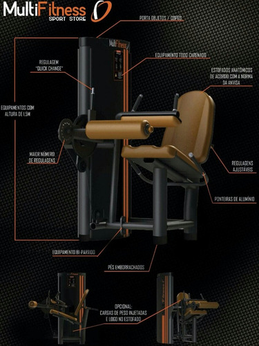 20 Aparelhos Para Academia Completa Musculação Novos