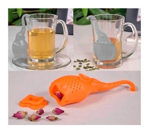 Infusor - Filtro De Té Y Aromáticas Reutilizable Elefante