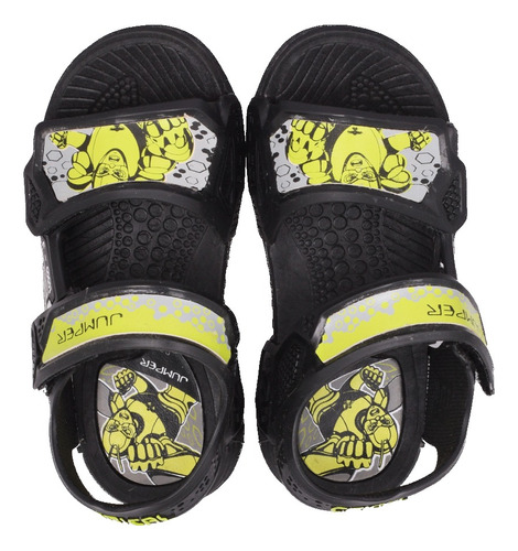 Sandalias Danper Niños Nenes Velcro C204-12 Luminares