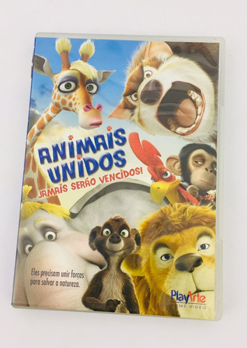 Dvd Animais Unidos Jamais Serão Vencidos