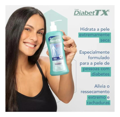Creme Goicoechea Diabettx Creme Hidratante 350g Não Tem