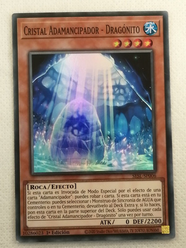 Super Yugioh Cristal Adamancipator - Dragonito