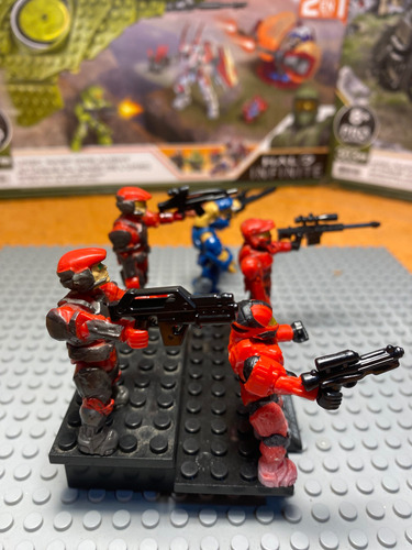 Megabloks Mega Construx Halo Covenat Vs Spartan (389) (Usado)