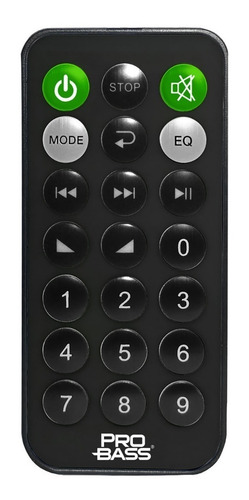 Parlante Pro Bass Elevate 115 con bluetooth negro 110V/220V