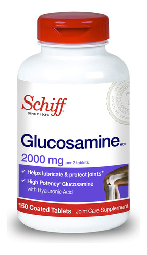 Schiff Glucosamina 2000 Mg (por Porcion) + Tabletas De Acido