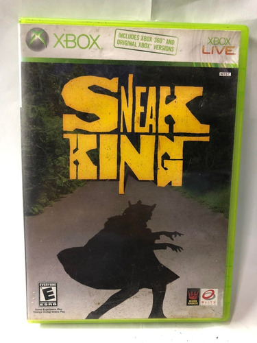 Sneak King - Para Xbox 360, Original, En Buenas Condiciones