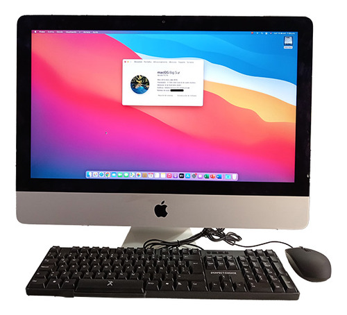 iMac (21.5 , Late 2012) Core I5, 8gb Ram, 256 Ssd, Os Bigsur (Reacondicionado)
