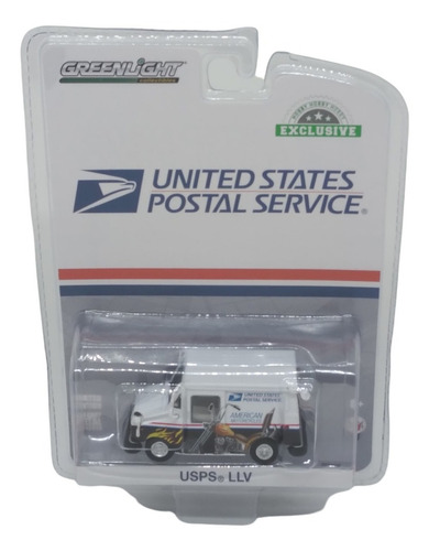 Greenlight Usps Llv Hobby Exclusive Camion Postal Serv 1:64 Color Blanco