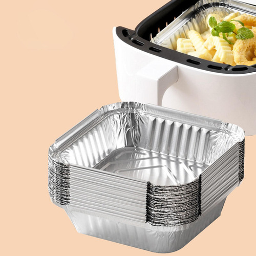 Air Fryer Tin Box Air Fryer Liners Recipientes De 23cm