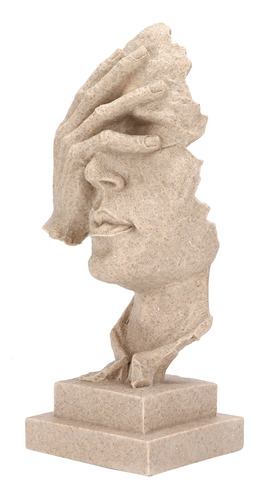 Escultura Abstracta The Head Thinker David Statue Ornaments